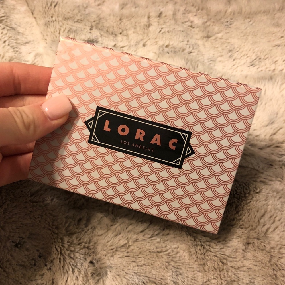 USED ONCE LORAC eyeshadow palette